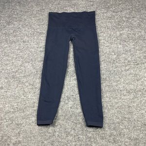 Spanx Leggings Womens Extra Large Dark Blue Yoga Workout‎ Lightweight Athletic